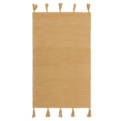 Dywanik boho BORG żółty 50x80 cm