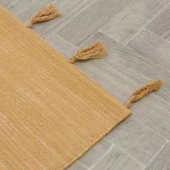 Dywanik boho BORG żółty 50x80 cm