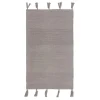 Dywaniki| Dywanik boho szary BORG 50x80 cm