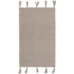 Dywanik boho taupe BORG 50x80 cm