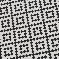 Dywaniki| Dywanik czarno-biały SCANDI 50x80 cm