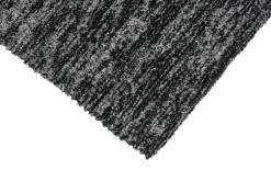 Chodniki|Dywany Z Krótkim Włosiem| Dywanik do przedpokoju czarno-szary LUND 80x150 cm