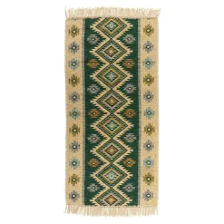 Dywaniki| Dywanik dwustronny ALBORG ZIELONY 60x120 cm