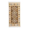 Dywaniki| Dywanik dwustronny z frędzlami miodowy ALBORG 60x120 cm