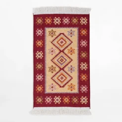 inny Dywanik etno ALBORG, bordowy, 50x80 cm