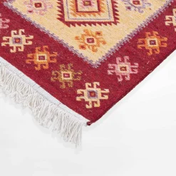 inny Dywanik etno ALBORG, bordowy, 50x80 cm