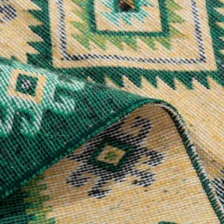 inny Dywanik etno ALBORG, zielony, 50x80 cm