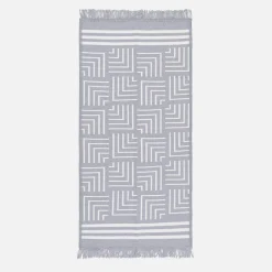 inny Dywanik geometryczny szary ALBORG 50x80 cm