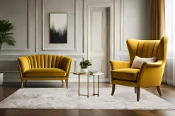 Dywaniki|inny Dywanik geometryczny TULSA beżowy 60x100 cm