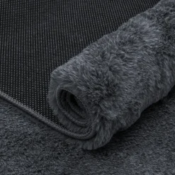 Dywany Rabbit|Dywany Shaggy| Dywanik HONEY RABBIT ciemny szary 60x100 cm