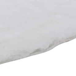 Dywany Z Krótkim Włosiem| Dywanik NEBBIA CIRCLE WHITE 80x80 cm