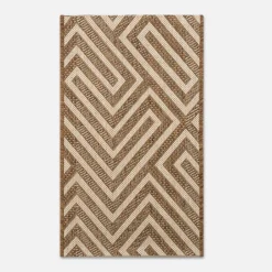 Dywaniki|Dywany Zewnętrzne| Dywanik nowoczesny beżowy JUTA 60x100 cm