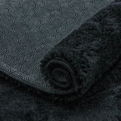 Dywanik rabbit czarny PULY 60x100 cm