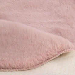Dzieci inny Dywanik różowy RABBIT BEAR FUNNY 60x90 cm