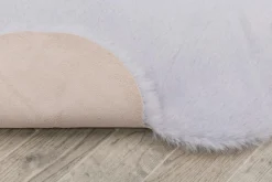 Dzieci Dywanik szary kwiatek NEBBIA 60x60 cm