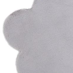 Dzieci Dywanik szary kwiatek NEBBIA 60x60 cm