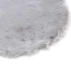 Dzieci Dywanik szary kwiatek NEBBIA 60x60 cm