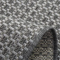 Dywaniki|Dywany Zewnętrzne|inny Dywanik w kratę PIATTO, szary, 60x90 cm