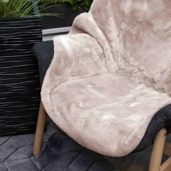 Dywaniki|inny Dywanik ze sztucznego futra RABBIT beżowy, 60x90 cm