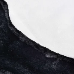 Dywaniki|inny Dywanik ze sztucznego futra RABBIT czarny, 60x90 cm