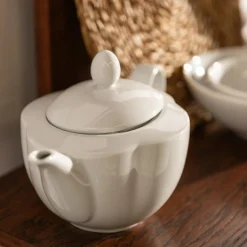 Dzbanki I Karafki|inny Dzbanek do herbaty biały MILI 1,2 l