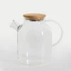 Dzbanki I Karafki|inny Dzbanek szklany z bambusową pokrywą 1,8 l