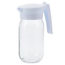 Dzbanki I Karafki| Dzbanek szklany z pokrywką 1L