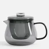Dzbanki I Karafki|inny Dzbanek z zaparzaczem szary 650 ml