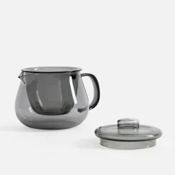 Dzbanki I Karafki|inny Dzbanek z zaparzaczem szary 650 ml