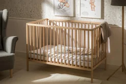 Dzieci Łóżeczko ze stelażem HAPPY 60x120 cm