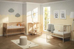 Dzieci Łóżeczko ze stelażem HAPPY 60x120 cm