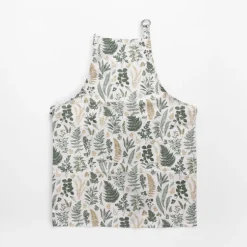 Tekstylia Kuchenne|Tekstylia Kuchenne|inny Fartuszek kuchenny bawełniany w paprotki 60x80 cm
