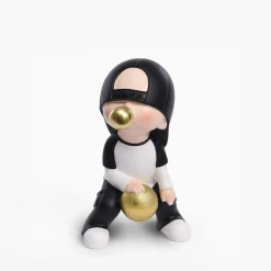 Figurki Dekoracyjne|inny Figurka czarno-biała CHŁOPIEC 14x23 cm