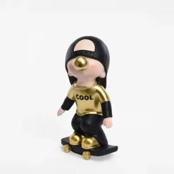 Figurki Dekoracyjne|inny Figurka czarno-złota CHŁOPIEC