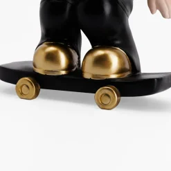 Figurki Dekoracyjne|inny Figurka czarno-złota CHŁOPIEC