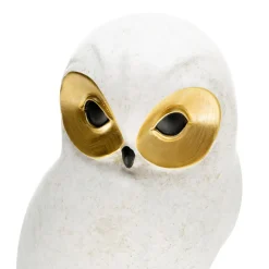 inny Figurka dekoracyjna biała SOWA 27 cm