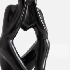 Figurki Dekoracyjne|inny Figurka dekoracyjna czarna MYŚLĄCY CZŁOWIEK 19 cm