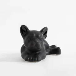 Figurki Dekoracyjne|inny Figurka dekoracyjna czarna PIES 10 cm