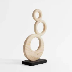 inny Figurka dekoracyjna drewniana 34 cm