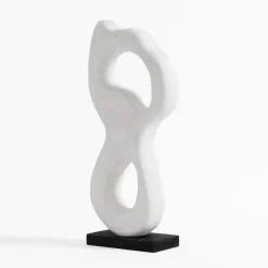 Figurki Dekoracyjne|inny Figurka dekoracyjna drewniana biała 38 cm