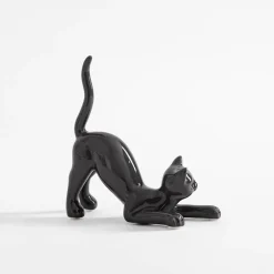 inny Figurka dekoracyjna KOT szary