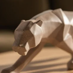 Figurka dekoracyjna PANTERA GEOMETRYCZNA 24x8 cm MIX