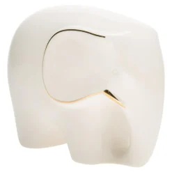 inny Figurka dekoracyjna SŁOŃ biały 13,5 cm