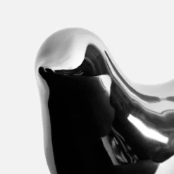 Figurki Dekoracyjne|inny Figurka dekoracyjna srebrna PTAK 8 cm