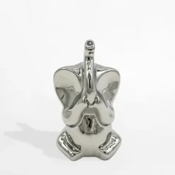 Figurki Dekoracyjne|inny Figurka dekoracyjna srebrna SŁOŃ zakryte usta 13,8 cm