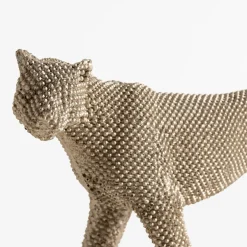 Figurka dekoracyjna złota PANTERA