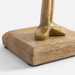 inny Figurka dekoracyjna złota JOGA MIX 35 cm