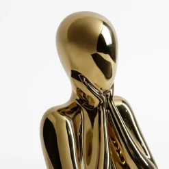 inny Figurka dekoracyjna złota 20 cm