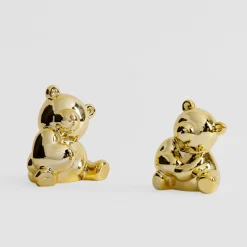 Figurki Dekoracyjne|inny Figurka dekoracyjna złoty miś 12,8 cm