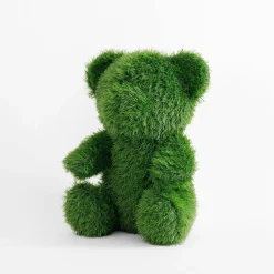 Figurki Dekoracyjne|inny Figurka do ogrodu, miś, sztuczna trawa, 50 cm